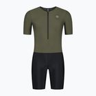Body da triathlon Rogelli Florida Tri Suit black/army green