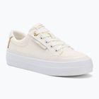 Tommy Hilfiger Essential Vulc Textile YBL scarpe da ginnastica da donna ecru