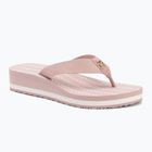 Tommy Hilfiger Donna Im Th Chainprint Midwedge Sandal rosa nebbioso