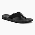 Sandalo da spiaggia Tommy Hilfiger Molded Web da uomo nero