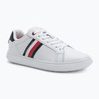 Tommy Hilfiger scarpe da uomo Essential Leather Cupsole bianco