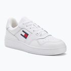 Tommy Jeans scarpe da uomo Tjm Retro Basket Ess bianco