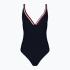 Costume intero da donna Tommy Hilfiger Triangle One Piece Rp deser skye
