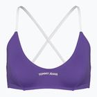 Tommy Jeans Bralette top costume da bagno quantum purple