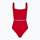 Costume intero da donna Tommy Hilfiger Square Neck One Piece primary red