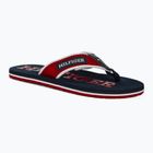 Tommy Hilfiger Patch Beach Sandal da uomo infradito rosso primario