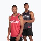 Gorilla Wear Keene canotta da allenamento uomo rosso/nero