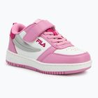 FILA Rega Nf Velcro scarpe da bambino bianco/moonlite malva