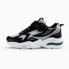 Scarpe per bambini FILA Madrun Velcro black/posy green