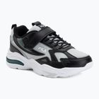 Scarpe per bambini FILA Madrun Velcro black/posy green