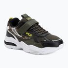 Scarpe per bambini FILA Madrun Velcro olive night