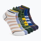 Calzini per bambini SKECHERS Non Terry Low Cut 6 paia green