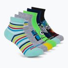 Calzini per bambini SKECHERS Non Terry High Qtr Crew 6 paia grey/grey