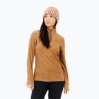 Felpa donna Protest PRTRemutez 1/4 Zip Active teddy brown