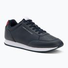 Tommy Hilfiger Lo Runner Pu Mix desert sky scarpe da uomo
