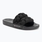 Tommy Jeans infradito da donna Braided Slide nero congelato