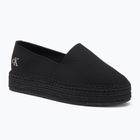 Scarpe da donna Calvin Klein Flatform Espadrille Mg/Hdw triple nero