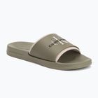 Uomo Calvin Klein YM0YM00361 Infradito in gomma neoprene Monologo sirena/guscio d'uovo