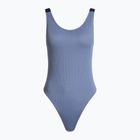 Costume intero donna Calvin Klein KW0KW02754 Intense Power Rib Scoop Back One Piece-RP grisaglia