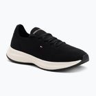 Tommy Hilfiger scarpe da donna Knit Runner nero