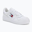 Scarpe uomo Tommy Jeans Retro Basket Ess white