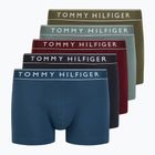 Tommy Hilfiger boxer uomo UM0UM03679 5 paia desrt sky/fossil blu/utility oliv/grove grn/rouge
