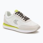 Scarpe da donna Calvin Klein YW0YW01990 Retro Runner Lace Up Nylon MG white/evening primrose/lily white
