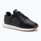 Scarpe da uomo Calvin Klein YM0YM01381 Retro Runner Leather Tape black/bright white/gum
