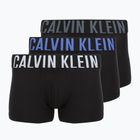 Boxer uomo Calvin Klein 000NB3608A Trunk 3 paia black bodies/turbulence/white/iridescent