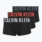 Boxer uomo Calvin Klein 000NB3611A Low Rise Trunk 3 paia black bodies/white/turbulence/velvet