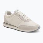 Scarpe da uomo Calvin Klein HM0HM02140 Retro Runner Ripstop Aop marshmallow/bright white