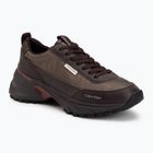 Scarpe da donna Calvin Klein HW0HW02999 Hike Runner Organza Met Leather bordeaux/rhubarb