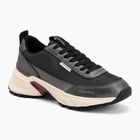 Scarpe da donna Calvin Klein HW0HW02999 Hike Runner Organza Met Leather gun metal/bordeaux