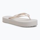 Infradito da donna Calvin Klein HW0HW03120 Flatform silver