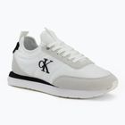 Scarpe da donna Calvin Klein YW0YW02060 Retro Runner Sock Laceup Mix Mat bright white/black/marshmallow