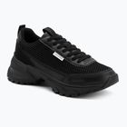 Scarpe da donna Calvin Klein HW0HW03000 Hike Runner Lup Lin Mesh triple black