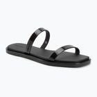 Ciabatte da donna Calvin Klein HW0HW02963 Jelly Doub Bar Shiny triple black