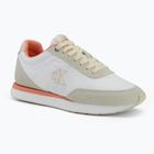Scarpe da donna Calvin Klein YW0YW01990 Retro Runner Lace Up Nylon Mg brilliant white/light cashew/pink