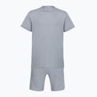 Pigiama da uomo Calvin Klein LV00NM2900 misty grey top /diamond logo misty