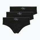 Slip da uomo Calvin Klein LV00NB4471 Hip Brief 3 pairs black