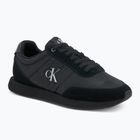 Scarpe da uomo Calvin Klein YM0YM01361 Retro Runner Essential MIX MAT triple black