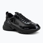 Scarpe da donna Calvin Klein YW0YW02043 Hike Runner Lace Up Pearl Nylon triple black