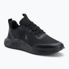 Scarpe da uomo Calvin Klein YM0YM01442 Eva Runner Lace Up Mat Mix 0GJ triple black