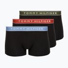 Boxer Tommy Hilfiger Trunk WB 3 pairs brick blue/terra red/army green