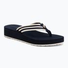 Infradito da donna Tommy Hilfiger Stripe Summer space blue