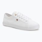 Sneakers da donna Tommy Hilfiger Foxing Sneaker Canvas white