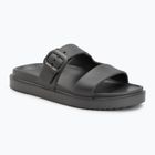 Ciabatte da donna Tommy Hilfiger Double Strap Sandal Pearl dark grey pearlized