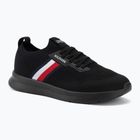 Scarpe da uomo Tommy Hilfiger Lightweight Knitted Runner black