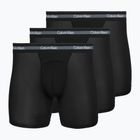 Boxer da uomo Calvin Klein LV00NB4538 Boxer Brief Long black/black/black
