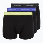 Boxer da uomo Calvin Klein 0000U2662G Trunk 3 pairs black in green bloom wb/black in da